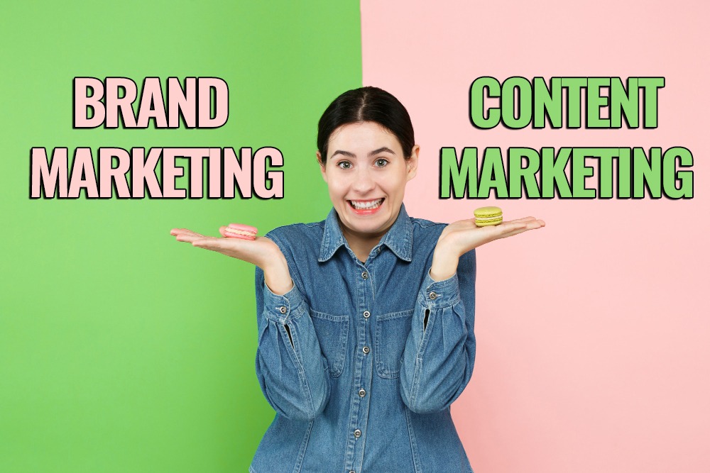 Brand Marketing vs Content Marketing